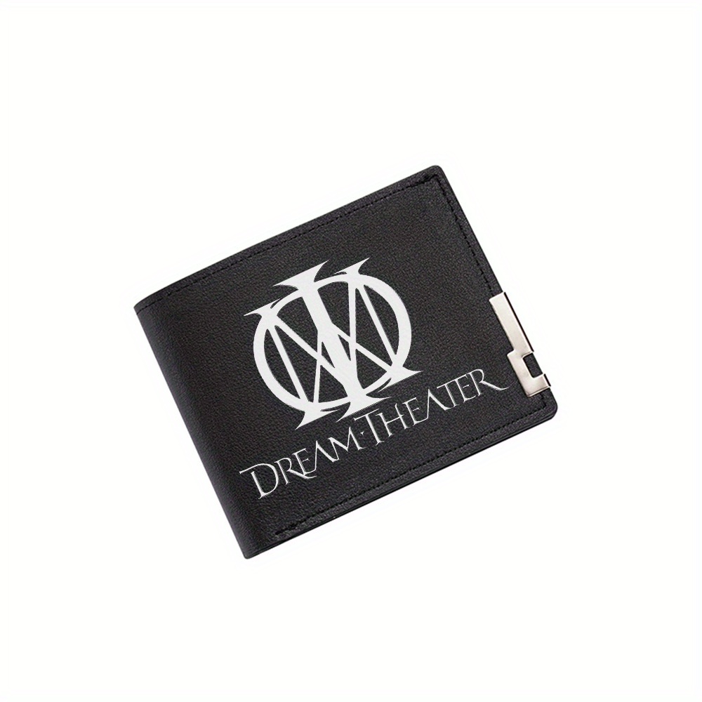 Interior Design Name - DT logo,band's name,white graphic Men's Wallet