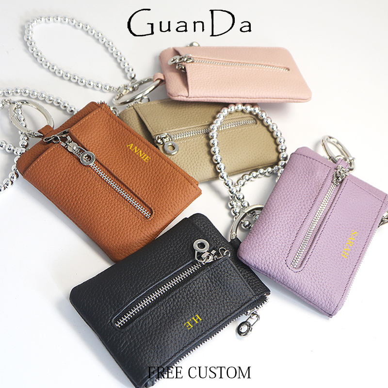 Interior Design Name - Luxury Design Woman Key Wallet Zipper