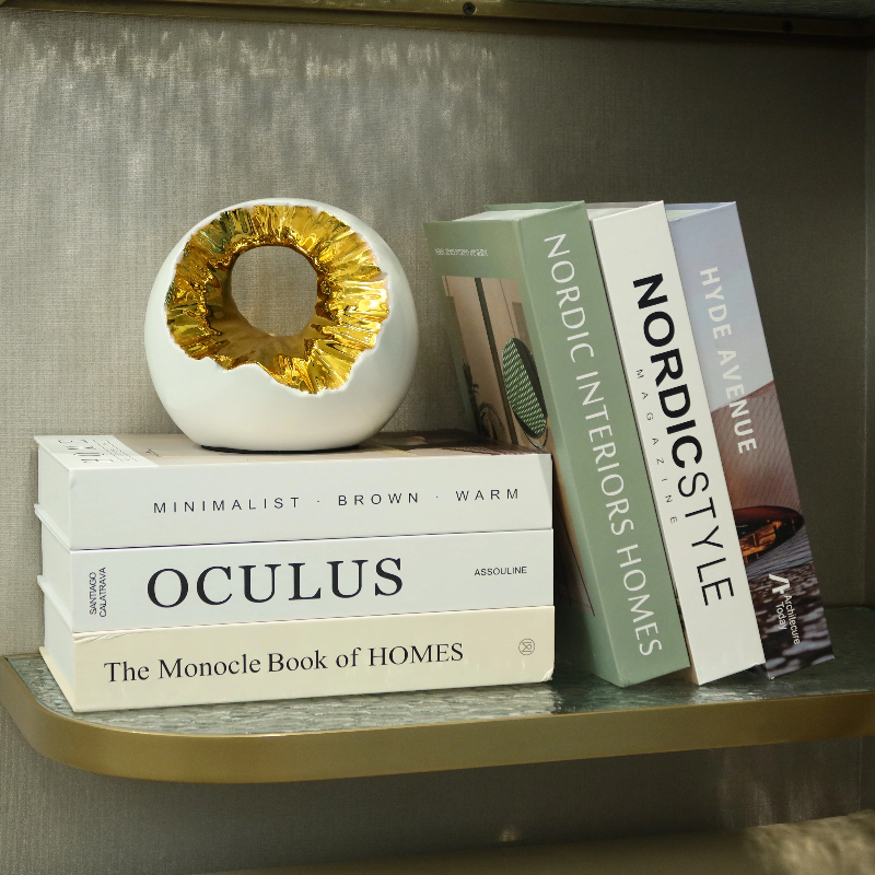 Open Luxury Fake Book Storage  - Interior Design Yearbook ulasan dan harga