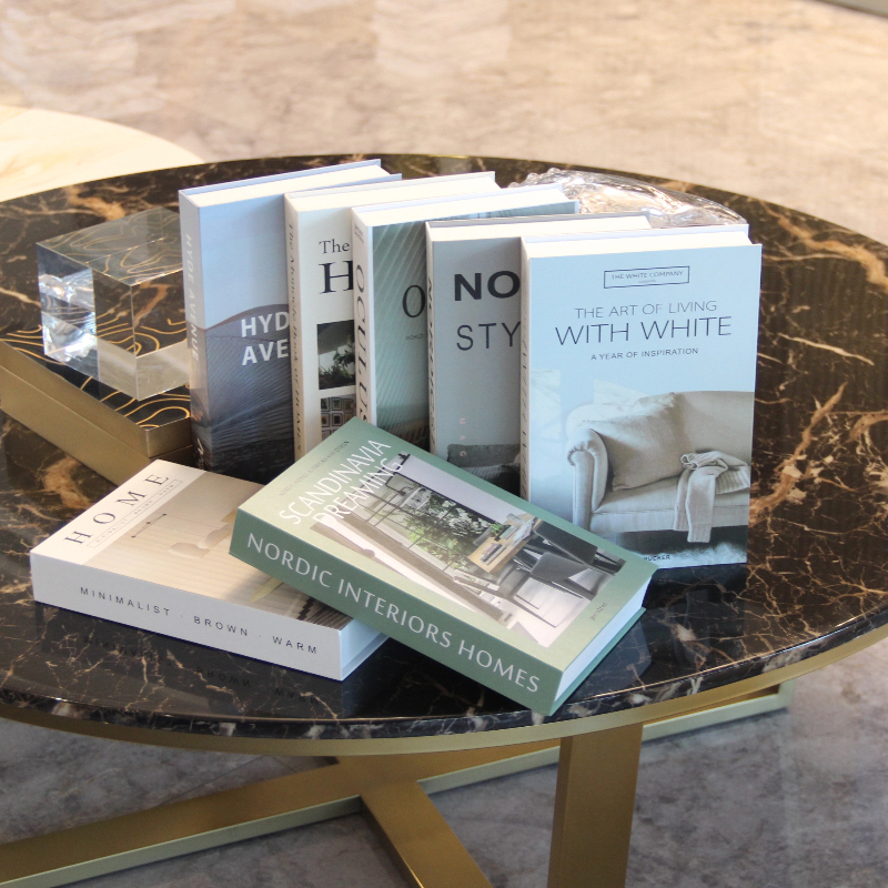 Open Luxury Fake Book Storage  - Interior Design Yearbook ulasan dan harga