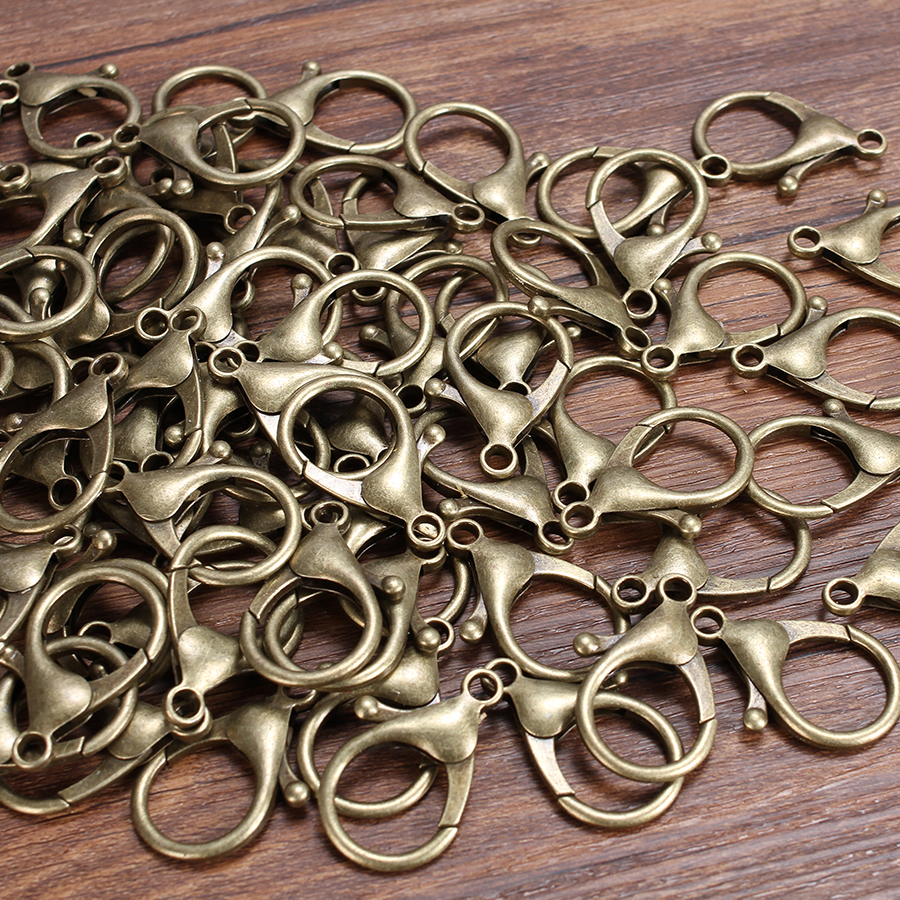 30pcs/lot Large Heart Antique  - Antique Brass Hook ulasan dan harga