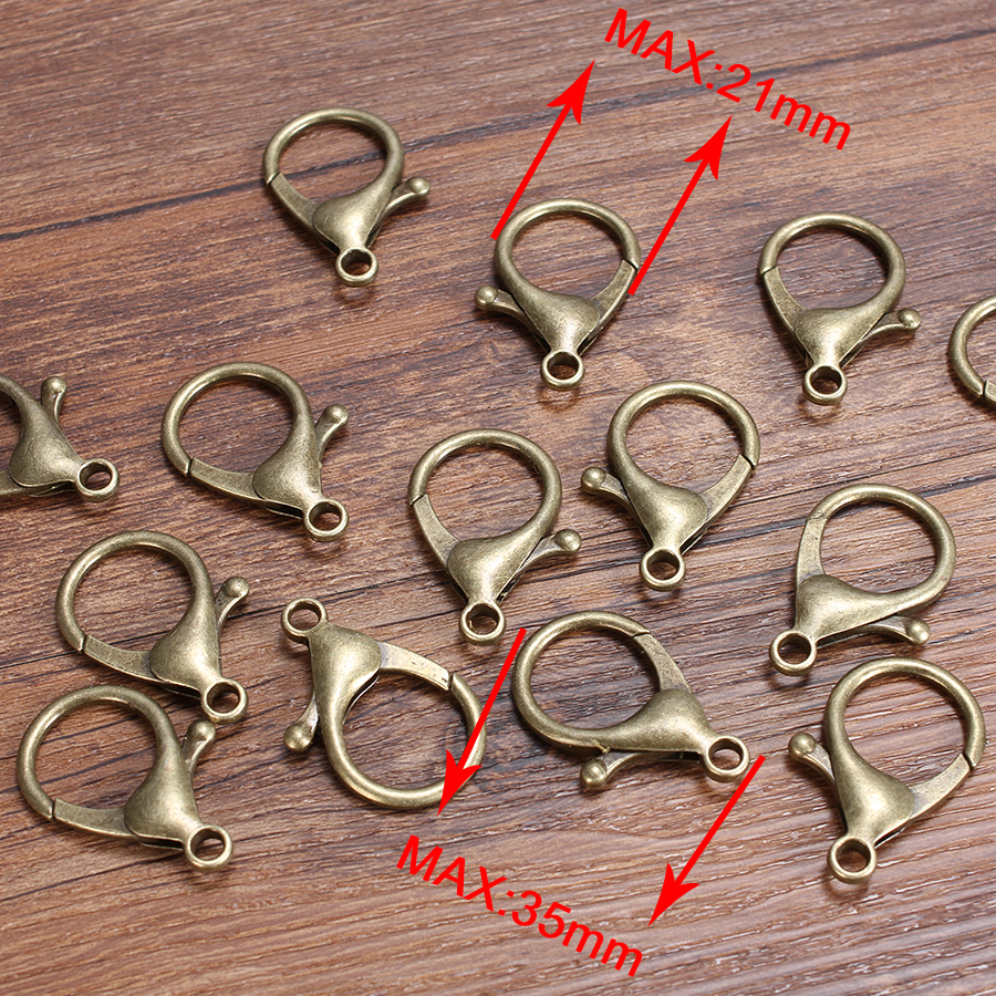 30pcs/lot Large Heart Antique  - Antique Brass Hook ulasan dan harga