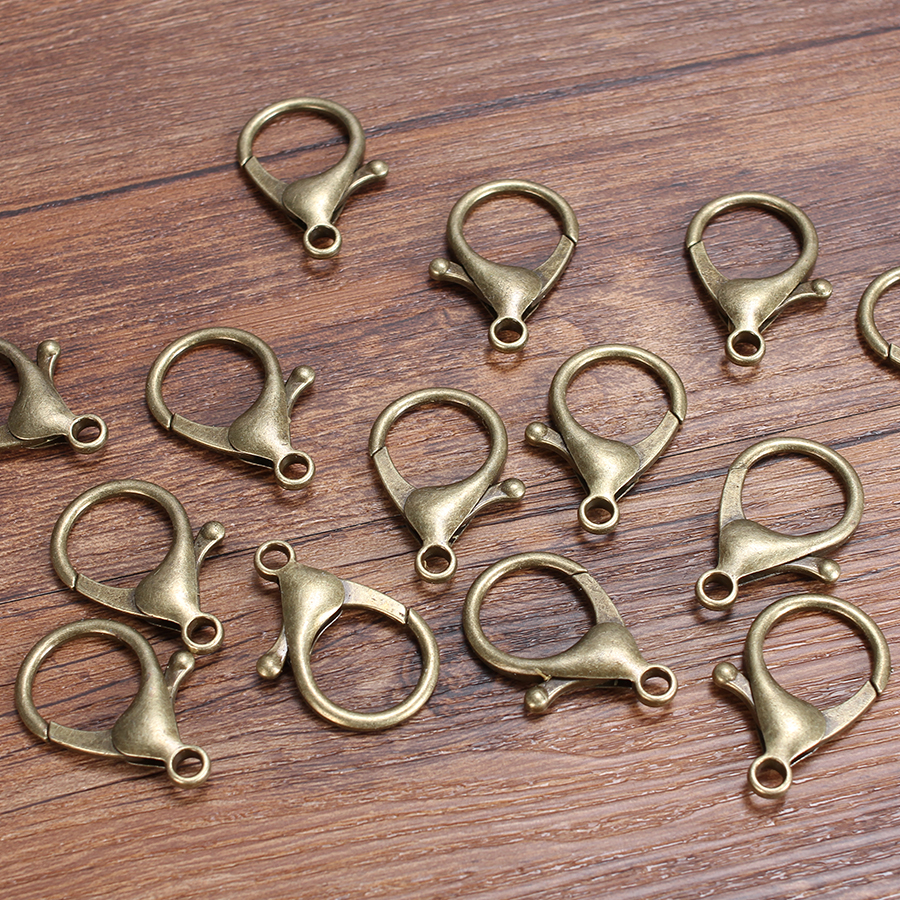 30pcs/lot Large Heart Antique  - Antique Brass Hook ulasan dan harga