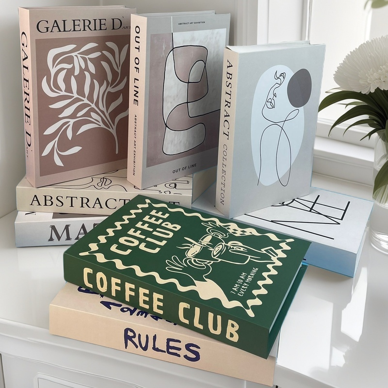 Open Luxury Fake Book Storage  - Interior Design Yearbook ulasan dan harga