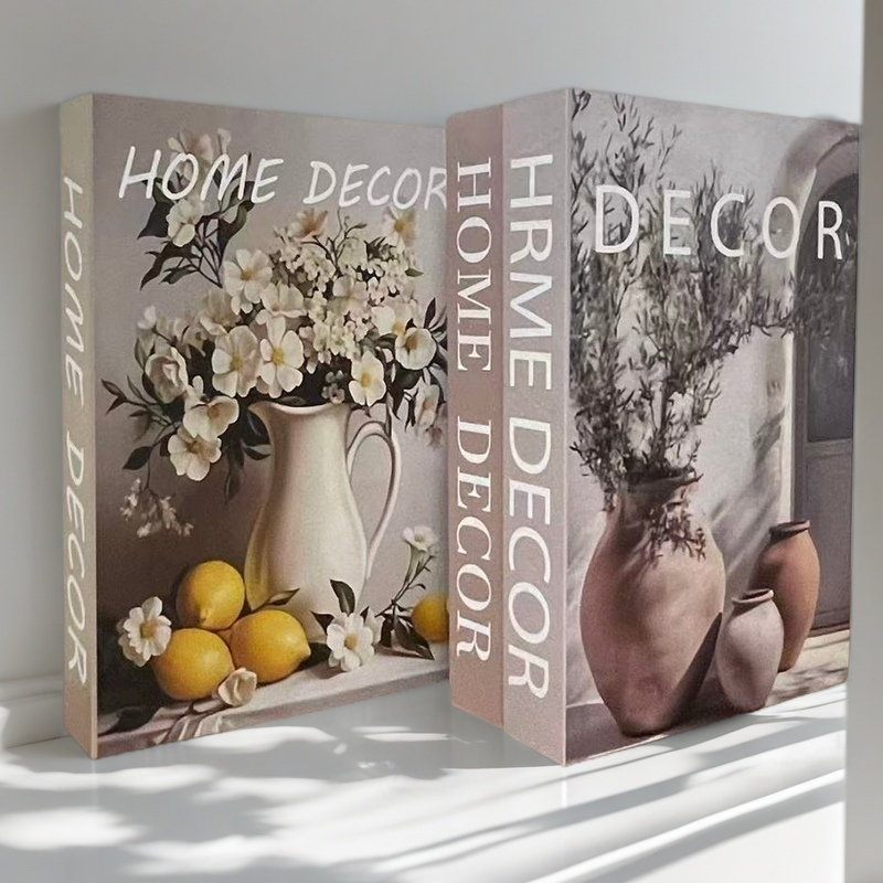Open Luxury Fake Book Storage  - Interior Design Yearbook ulasan dan harga