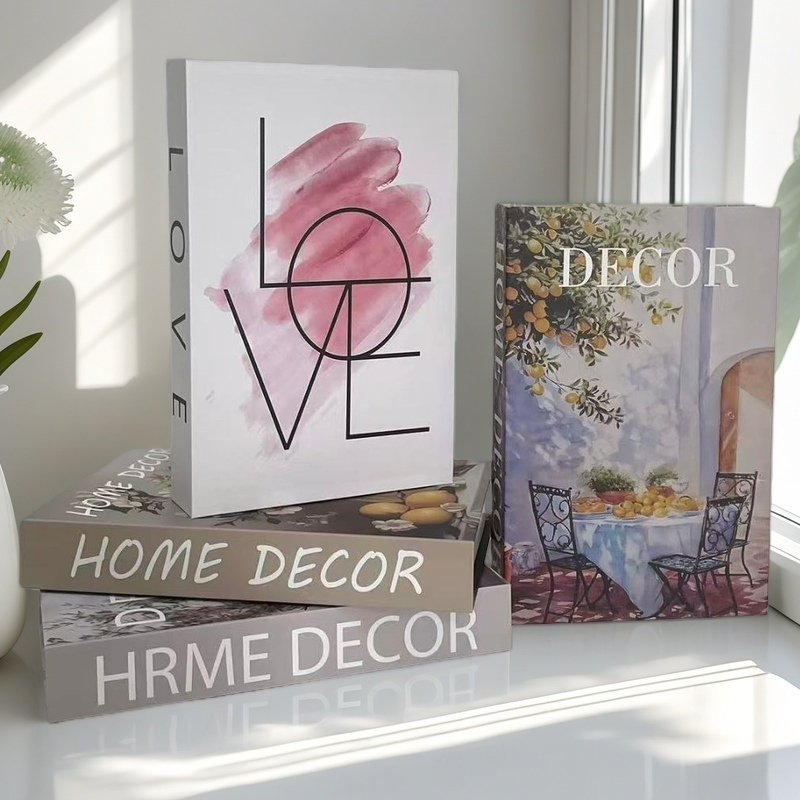 Open Luxury Fake Book Storage  - Interior Design Yearbook ulasan dan harga