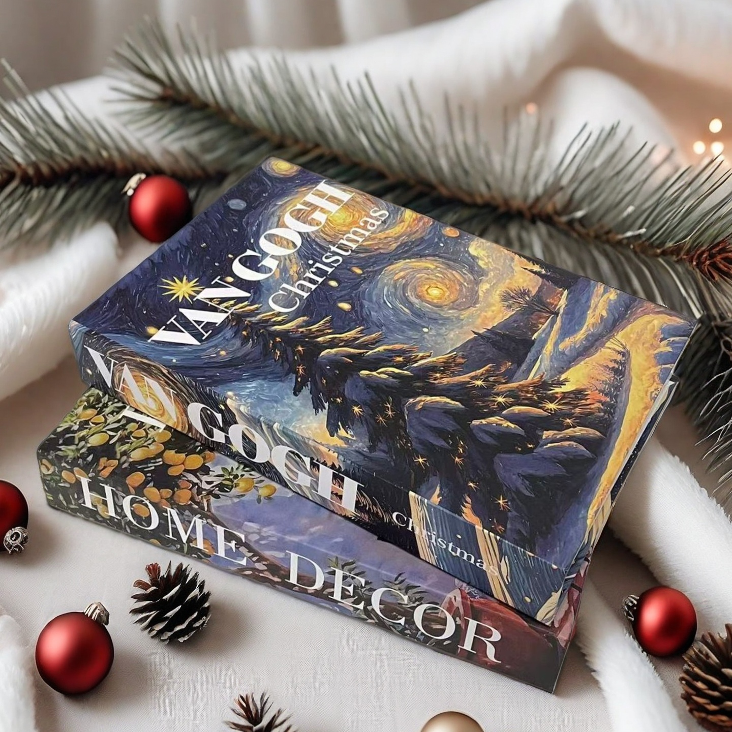 Christmas Decoration Fake Book - Interior Design Yearbook ulasan dan harga