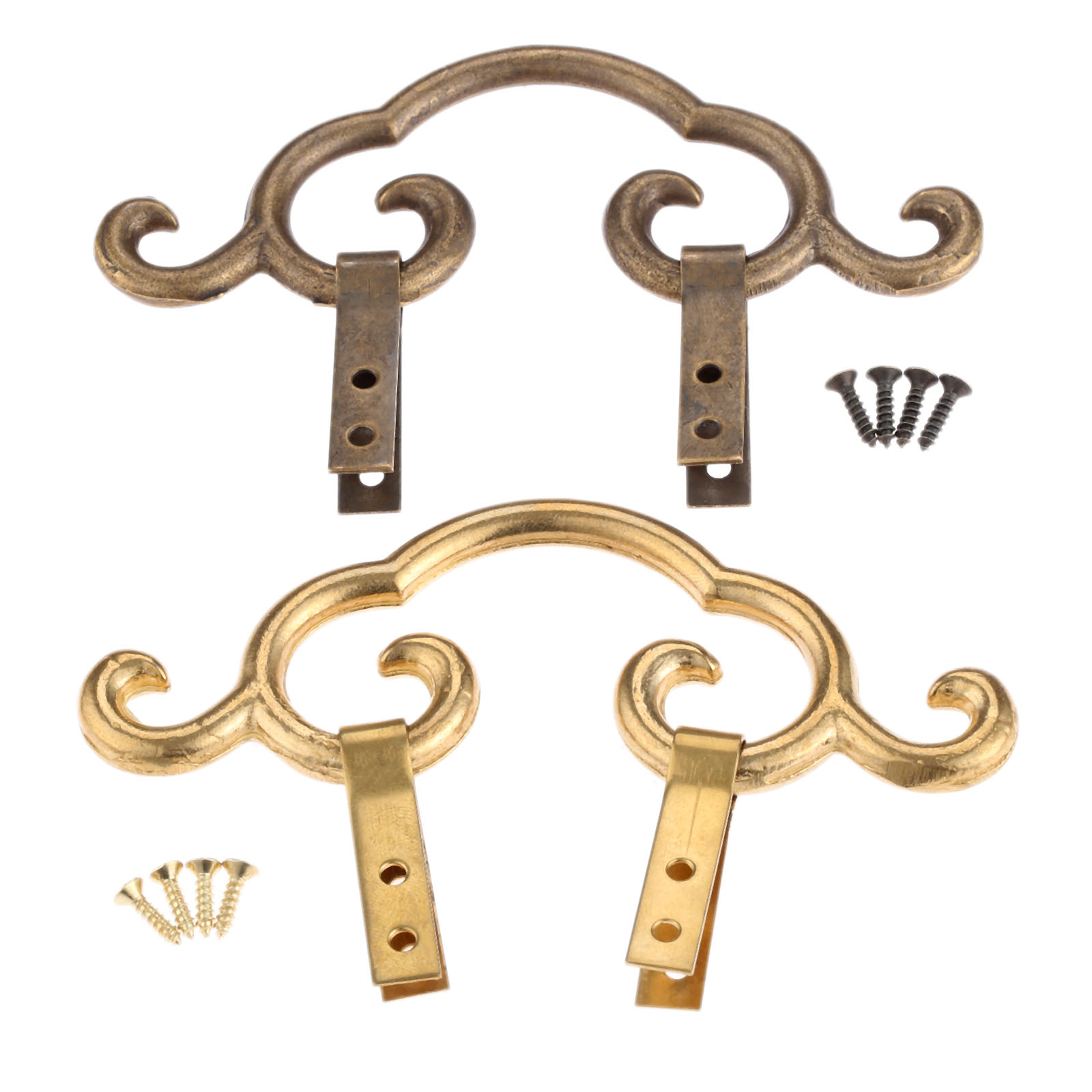 DRELD 1Pc Vintage Brass Antiqu - Antique Brass Hook ulasan dan harga